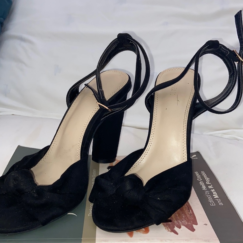 Black Suede Heels